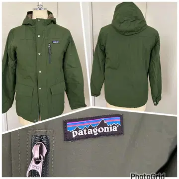 patagonia 후드 부착 자켓 올리브 그린 XL14