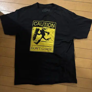 caution t셔츠 구제 의류 90s