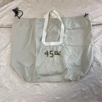 그레이 에코백 45 자수 포함