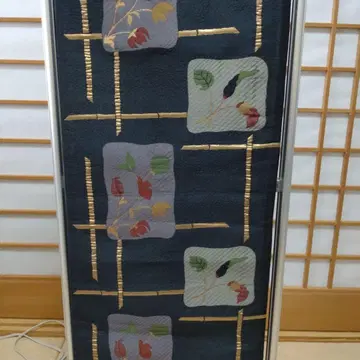 세탁 가능한 오비 블랙 베이스 성물 금실이 예쁜 새상품급