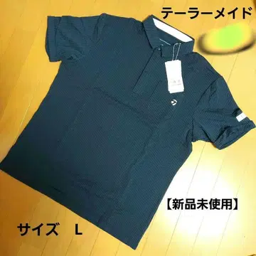TaylorMade 네이비 피케 셔츠 L