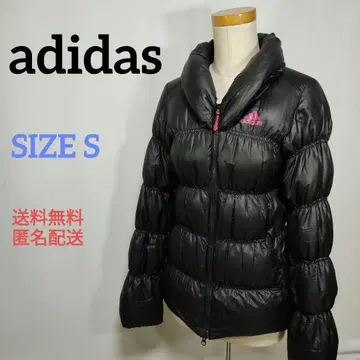 adidas 아디다스 다운 자켓 로고 프린트 블랙