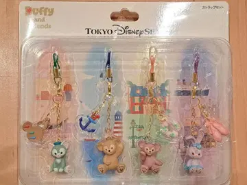 도쿄 디즈니 씨 스트랩 세트 4인/Duffy and Friends