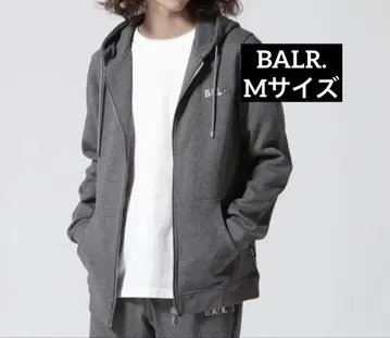 새상품! 정가 3만 5200 정품 BALR. 보라 집업 후드티 M 그레이