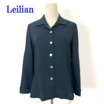 레리안 자켓 네이비 얇은 소재 울 9 C4585