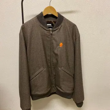 소닉 유스 체크 무늬 점퍼 X-Large
