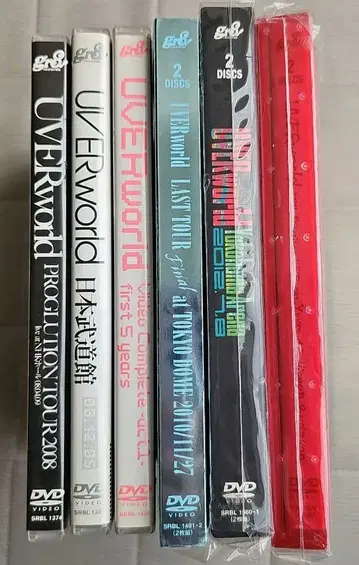 UVERworld DVD 6세트