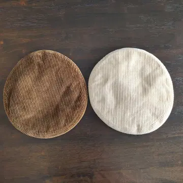 45r 45rpm 코듀로이 베레모 2개 묶음