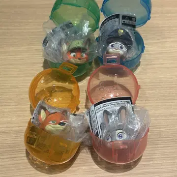 주토피아 패션 반지 닉 주디