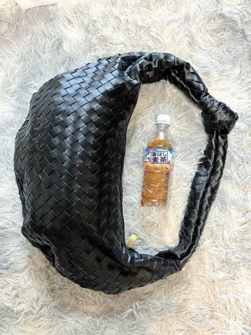 인조 가죽 뜨개질 디자인 숄더백