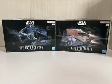 STAR WARS 타이 인터셉터 A 윙 1/72 프라모델