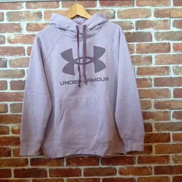 UNDER ARMOUR 연보라 후드 부착 후드티 - 여성용 XL