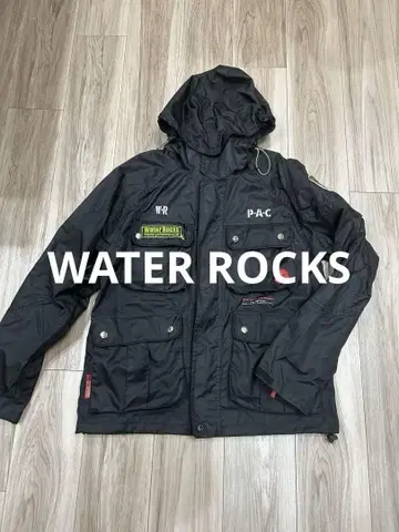 WATER ROCKS 낚시 낚시용 자켓 블랙 다기능 포켓