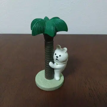 콘콘블레 시로쿠마 야자수 피규어