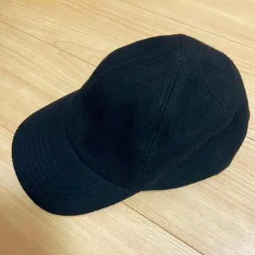 MATURE HA. 울 캡 블랙