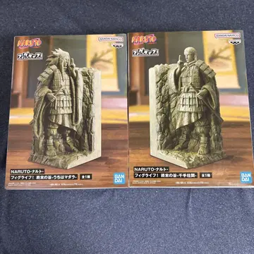 NARUTO 나루토 피그라이프 우치하 마다라 센쥬 하시라마 2체 세트