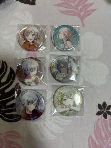 프로세카 글리터 캔뱃지 시호 세트