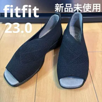 미사용 새상품 fitfit 핏핏 후와폰 니트 오픈토 23