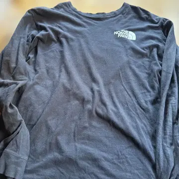 THE NORTH FACE 블랙 긴팔 티셔츠 XL