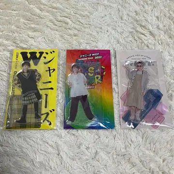 WEST. 카미야마 토모히로 아크릴 스탠드 3개 세트
