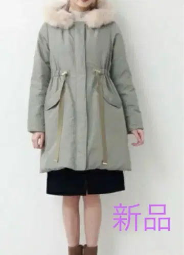 [ 미사용 ] 질 바이 질 스튜어트 밀리터리 리버서블 코트 M