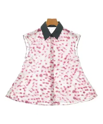 질샌더 네이비 블라우스 여성용