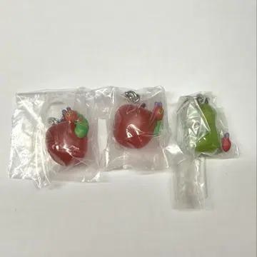 배고픈 애벌레 표시 액세서리 사과 2 없음