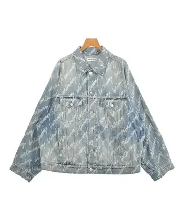 BALENCIAGA 데님 자켓 남성용