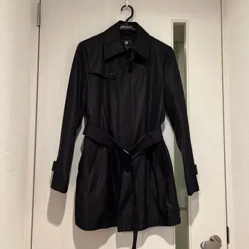 블랙 스텐카라 코트