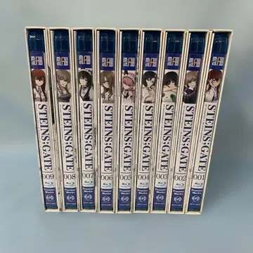 STEINS;GATE 최초 한정판 전 9권 세트 Blu-ray