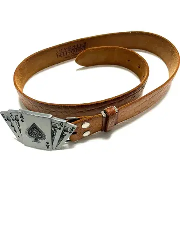 JUVENILE DELINQUENT 가죽 벨트