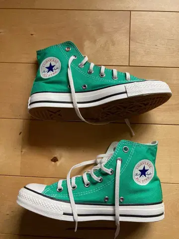 컨버스 올스타 하이컷 그린 미사용 새상품