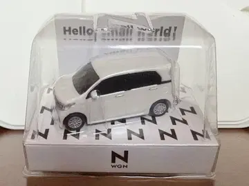 혼다텍 N-WGN N왜건 화이트 LED 카 키링 미개봉
