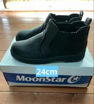 문스타 24cm 사이드 고어 부츠 새상품