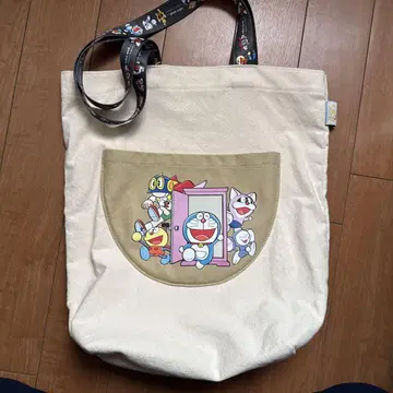 니코앤드 도라에몽 캔버스 토트백