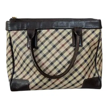 DAKS/닥스/하우스 체크 무늬/핸드백