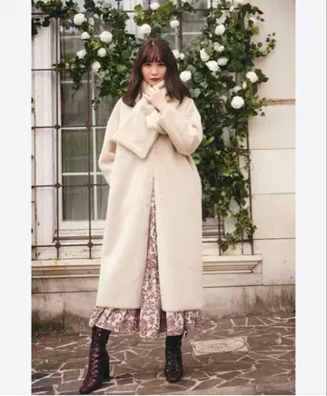 herlipto Faux Fur Reversible Coat