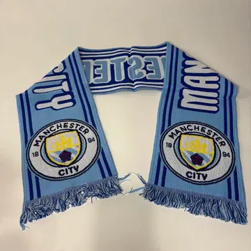 새상품 맨체스터 시티 축구 머플러