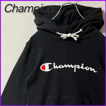 Champion 챔피온 시그니처 로고 풀오버 후드티