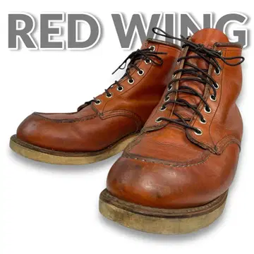 RED WING 레드윙 워크 부츠 8875 레이스업 천연 가죽