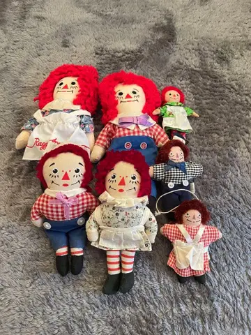 라가디 앤과 라가디 앤디 인형 7세트