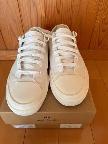 [ 새상품급 ] Paul Smith PS 화이트 스니커즈