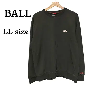 BALL 쭈리 원포인트 로고 트레이닝복 LL 블랙