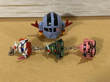 건담 지옹 헤드 풀백카 & 조인트 피규어 세트