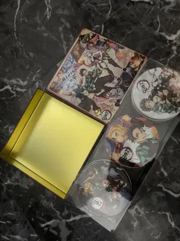 귀멸의 칼날 과자 캔