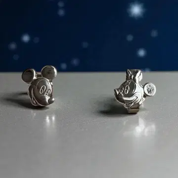 DISNEY MICKEY 925 실버 귀걸이