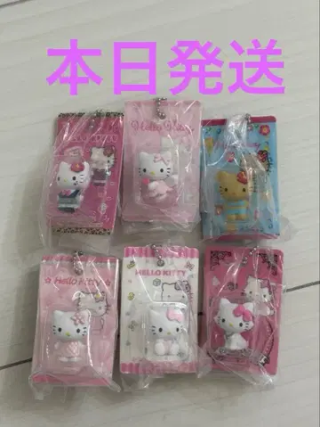 HELLO KITTY 패키지 미니어처 컬렉션 전 6종 세트
