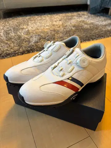 Callaway 골프화 화이트/레드/블루
