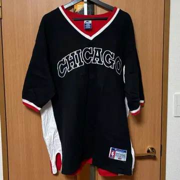 레어 90s 챔피온 NBA 시카고 불스 링거 티셔츠 게임셔츠