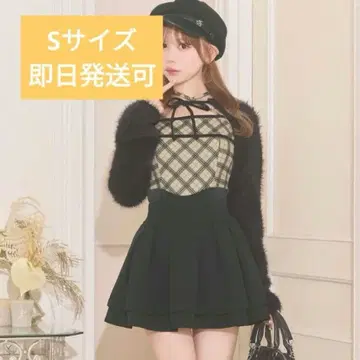 michellMacaron 슬림 레그 스커트 S 블랙